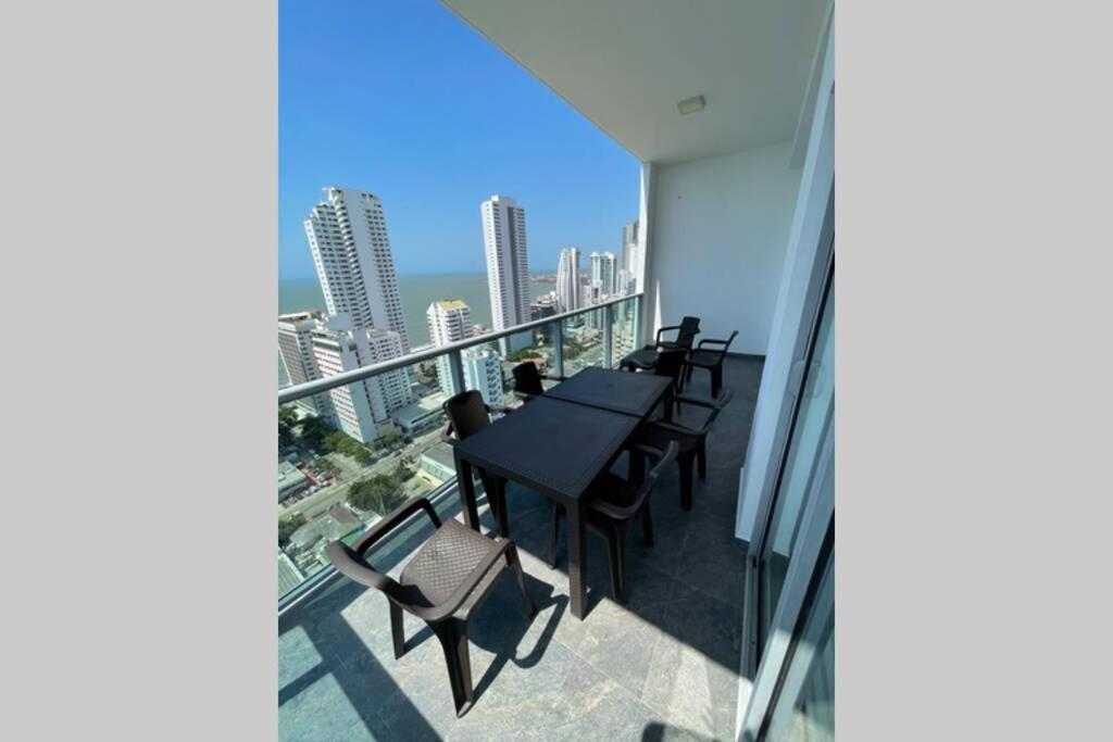 Infinitum Bocagrande-Piso 26-Apartamento Nuevo Cartagena Eksteriør billede