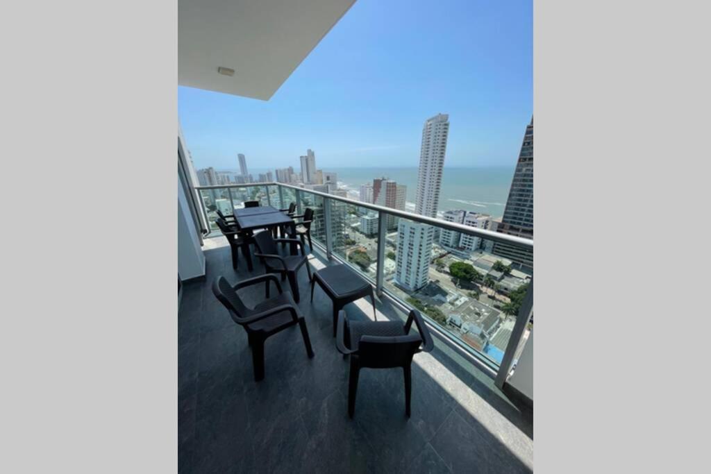 Infinitum Bocagrande-Piso 26-Apartamento Nuevo Cartagena Eksteriør billede