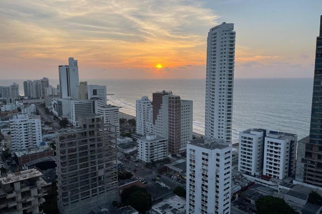 Infinitum Bocagrande-Piso 26-Apartamento Nuevo Cartagena Eksteriør billede